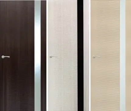 Фото для Межкомнатная дверь ПВХ Палермо Стекло