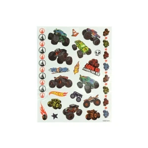 Фото для Наклейки-тату Hot Wheels Munster trucks 2листа