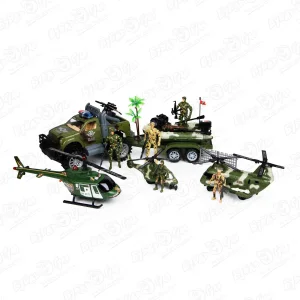 Набор Lanson Toys c транспортом военный