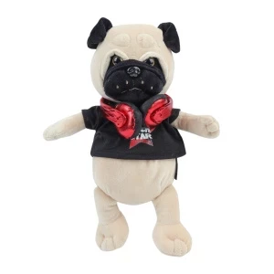 Фото для Игрушка мягкая Мопс Мопси в подарочной коробке 29см