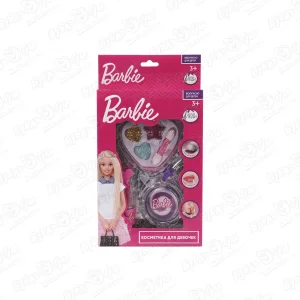 Набор косметики Милая леди Barbie в футляре клубничка с 3лет