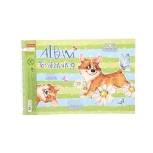 Фото для Альбом для рисования Из жизни корги с котом 24л в ассортименте