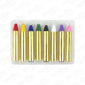 Набор Краски-Грим в контурных карандашах 8цветов