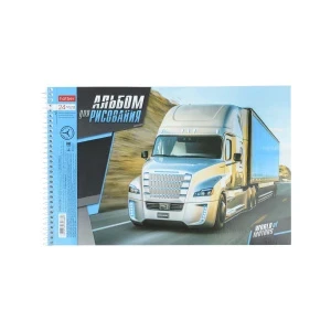 Фото для Альбом для рисования Мир моторов 24л в ассортименте