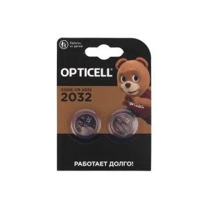 Фото для Батарейки OPTICELL CR2032 2шт