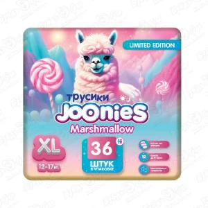 Подгузники-трусики Joonies Marshmallow XL 12-17кг 36шт