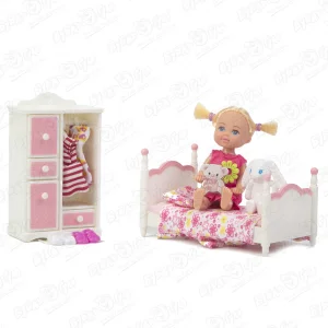 Куколка с детской спальней 2 в ассортименте