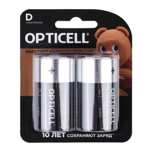 Фото для Батарейки Opticell Basic D/LR20 2шт