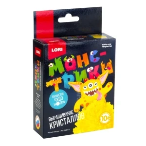 Фото для Набор для выращивания кристаллов LORI Желтый монстрик
