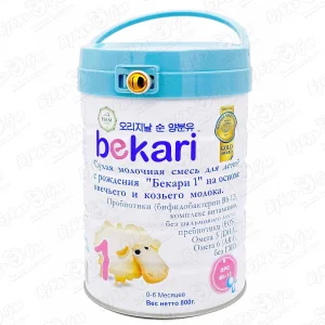 Смесь Bekari 1 на основе овечьего и козьего молока 800г с 0-6мес БЗМЖ