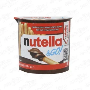Фото для Палочки Nutella с ореховой пастой 52г