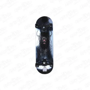 Скейтборд Mask с рисунком лев 71х20см