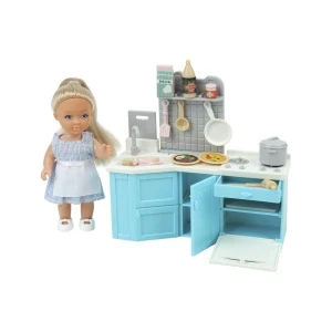 Фото для Кукла миниатюрная Lanson Toys в наборе с кухней в ассортименте