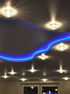 Фото для Натяжные потолки с подсветкой