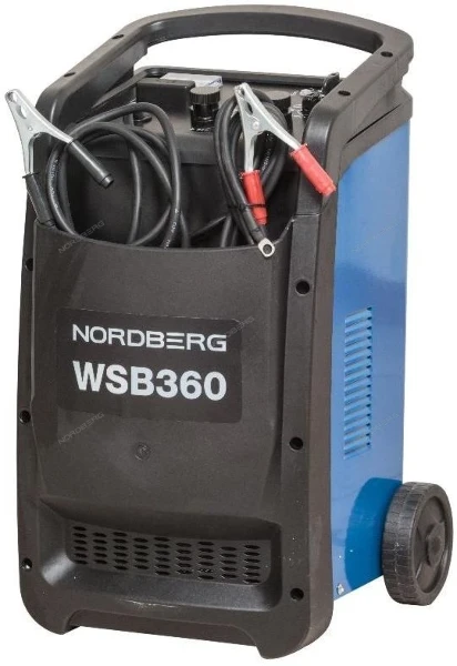 Фото для Устройство пускозарядное 12/24V макс ток 360A NORDBERG WSB360