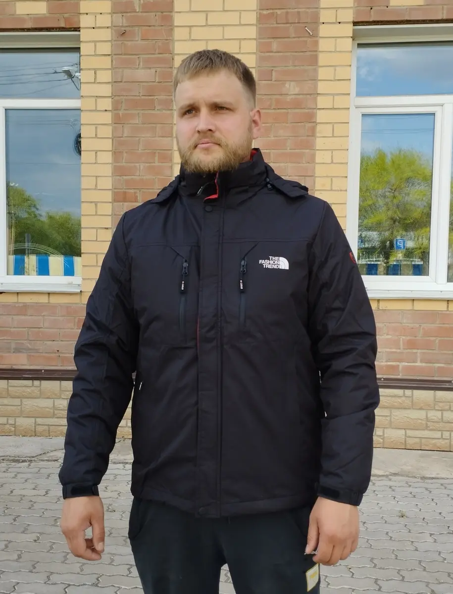 Куртка ДМС мужская MG арт. Z 2526AL Черный