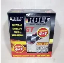 Масло моторное ROLF GT 5W-30 A3/B4 SL/CF синтетическое 4л