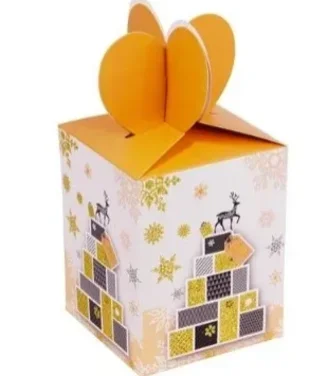 Новогодняя подарочная коробка для конфет - изготовление под заказ