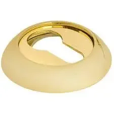 Фото для Накладка на ключевой цилиндр GOLD полированная латунь Морелли