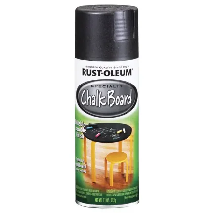 Фото для Краска аэрозоль с эффектом грифельной доски черный Specialty 312гр Rust-Oleum