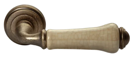 Фото для Ручка дверная "CLASSIC" старая античная бронза/шампань Морелли
