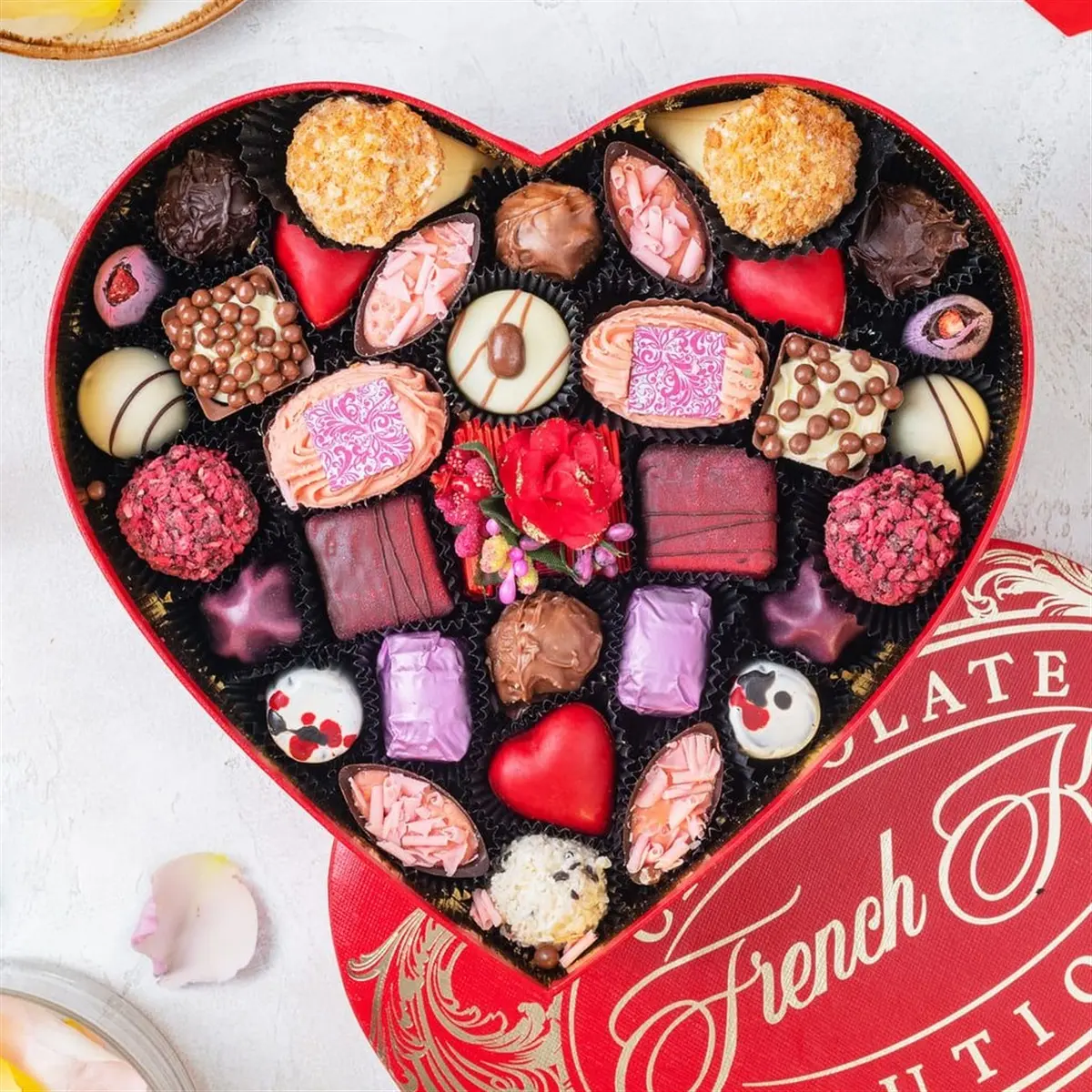 Шоколадные конфеты своими руками на День святого Валентина