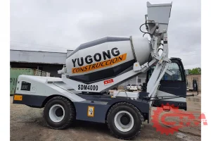 Самоходная бетоносмесительная машина YUGONG SDM4000