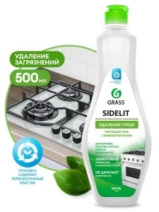 Фото для Средство чистящее крем для кухни и ванной комнаты 500мл Sidelit