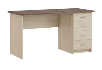 Фото для Стол письменный Сити-4 Ст-107 (Дуб сонома/Дуб сакраменто темный)