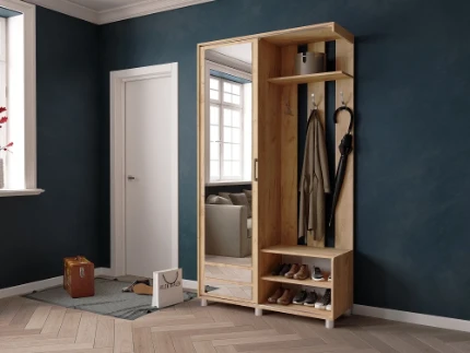 Фото для Прихожая Ларго-2 (Дуб крафт золотой)