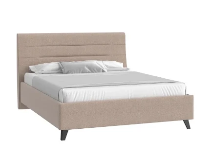 Фото для Кровать Веста 1.6 с подъемным механизмом (Рогожка/Бежевый)