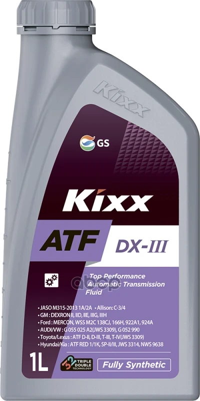 Фото для Жидкость Трансмиссионная Atf Dexron Iii Kixx 1л. Kixx арт. L2509AL1E1