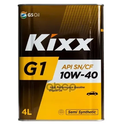 Фото для KIXX Масло Моторное 10w40 Sn/Cf 4l Kixx G Полусинтетика L531444te1