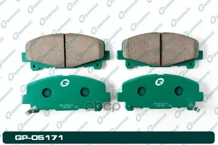 Фото для Колодки Тормозные 45022-Tl0-G51 G-Brake Gp-05171 (Hp9930,Af-5171, Pn-8865, Gdb3477, P28043) GBRAKE арт. GP-05171