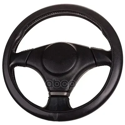 Фото для Оплетка На Руль Skyway Flex-6 (M) 37-39см. Черная Экокожа S01109007 Skyway арт. S01109007