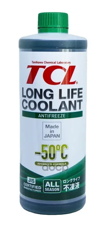 Фото для Антифриз Зеленый 1кг (-50) Tcl Llc Llc33152 (Япония) TCL арт. LLC33152