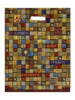 Пакет ПВД 40*50 Колизей прорубная ручка 80мкм 1/500