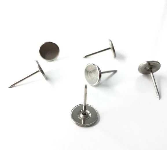 Кнопка металлическая с насечками,16 mm