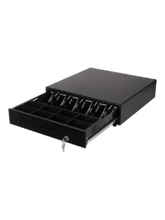 Денежный ящик H415 с открыванием Push-On черный