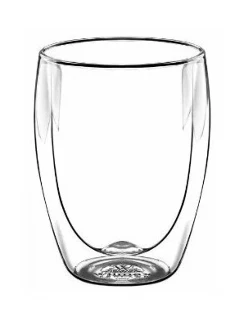 Стакан 130 мл. с двойными стенками Thermo Glass Wilmax /6/72/NZ