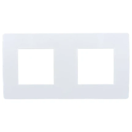 Фото для Панель накладная горизонтальная 2гнезда