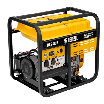 Фото для Генератор 8,5 кВт, дизельный, 220v/50Hz, 16л, электростартер - Denzel