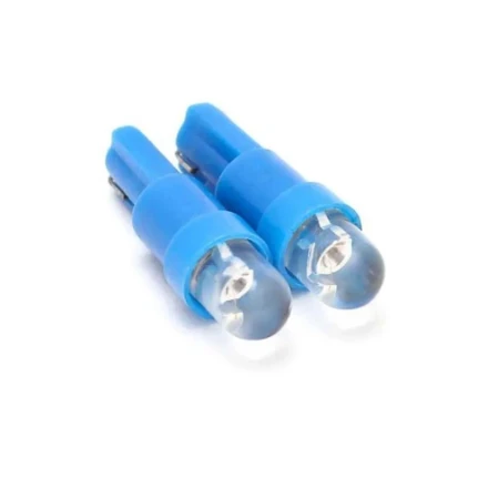 Фото для Лампа авто светодиодная 12V 1.2W (QY4.6-2, CSL-2043) blue конус - KING