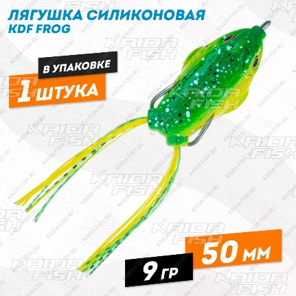 Фото для Лягушка силиконовая KDF Frog-01 в ассорт