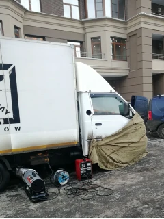 
Отогрев микрогрузовиков