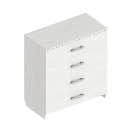 Фото для Комод Велес 4 ящика (Бодега светлая) КДД