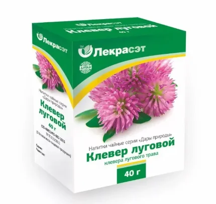 Клевер луговой трава, 40 гр