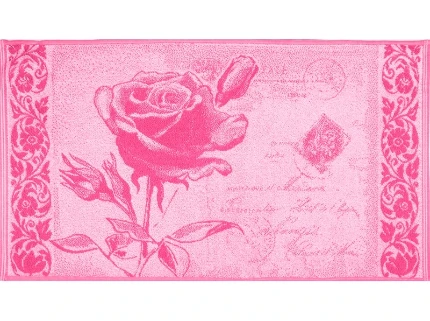 Фото для Полотенце махр.67*150 Роза на конверте