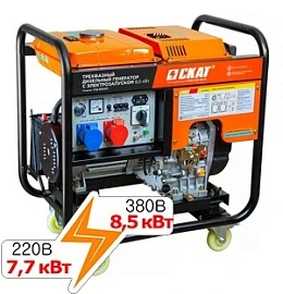 Фото для СКАТ УГД-8500ЕТ PROFF (7,7 кВт в режиме 220 В)