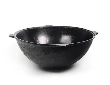 Фото для Казан чугунный, 30 л.,плоское дно, (Узбекистан) без крышки